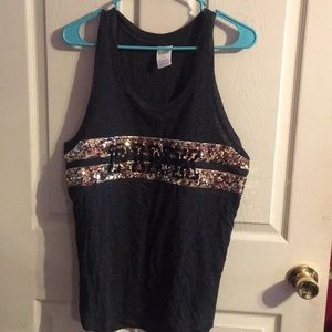 Victoria’s Secret Pink sequin tanktop